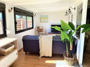 En Camargue, mobilhome/bungalow, piscine privative